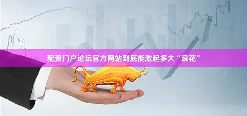 配资门户论坛官方网站到底能激起多大“浪花”